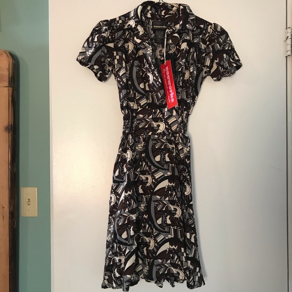 Nooworks NWT Lovely Leah rayon dress size small
